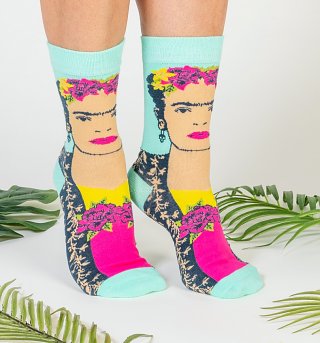 Frida Kahlo Socks from House Of Disaster Frida Kahlo Socks from House Of Disaster