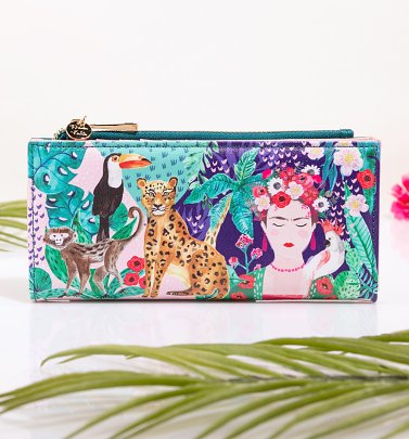 Frida Kahlo Tropical Wallet from House Of Disaster Frida Kahlo Tropical Wallet from House Of Disaster