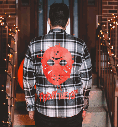 Friday The 13th Flannel Shirt from Cakeworthy Friday The 13th Flannel Shirt from Cakeworthy