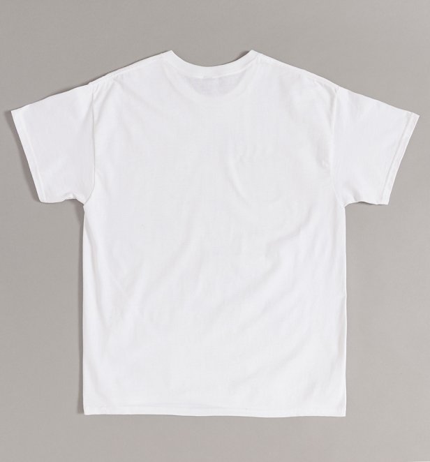 Friday The 13th Hockey Mask White T-Shirt