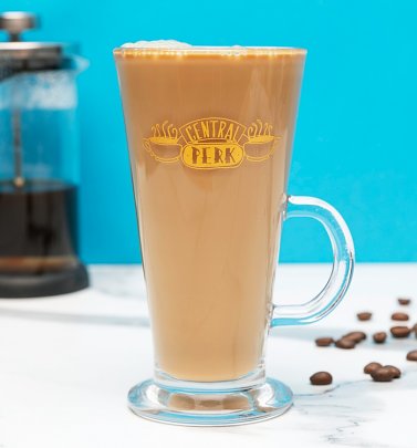 Friends Central Perk Latte Glass Friends Central Perk Latte Glass