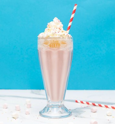 Friends Central Perk Milkshake Glass Friends Central Perk Milkshake Glass