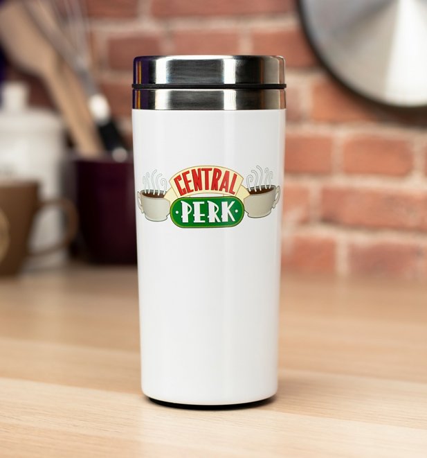 Friends Central Perk Stainless Steel Travel Mug Friends Central Perk Stainless Steel Travel Mug