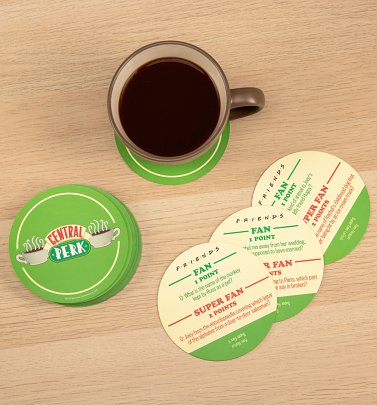Friends Central Perk Trivia Quiz Coasters Friends Central Perk Trivia Quiz Coasters