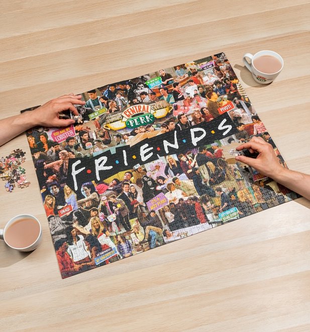 Friends Collage 1000 Piece Jigsaw Puzzle