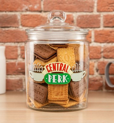 Friends Glass Central Perk Biscuit Barrel Friends Glass Central Perk Biscuit Barrel