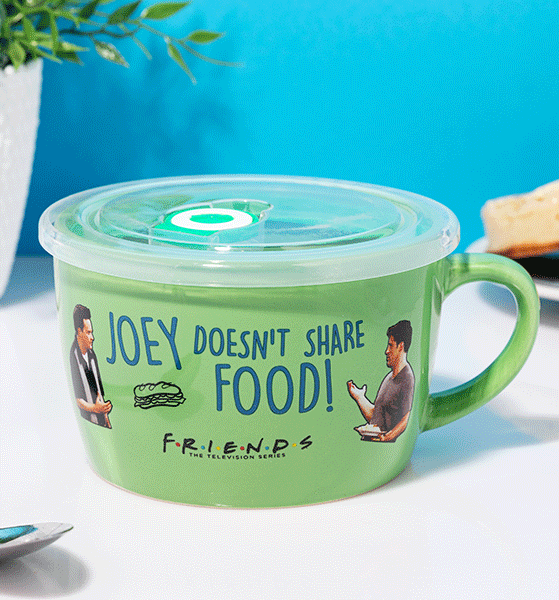 Friends Joey Doesn't Share Food Soup and Snack Mug