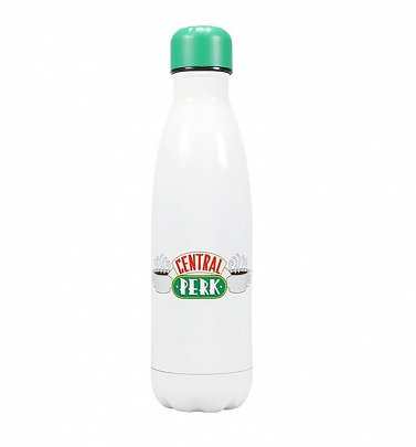 Friends White Central Perk Metal Water Bottle Friends White Central Perk Metal Water Bottle