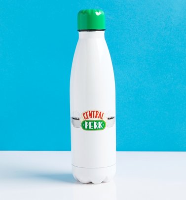 Friends White Central Perk Metal Water Bottle Friends White Central Perk Metal Water Bottle