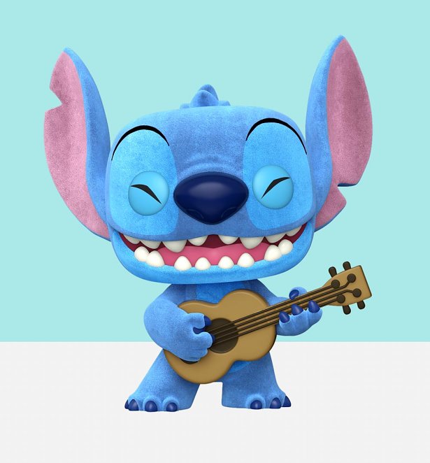 Funko Disney Lilo And Stitch Stitch With Ukulele POP! and Tee