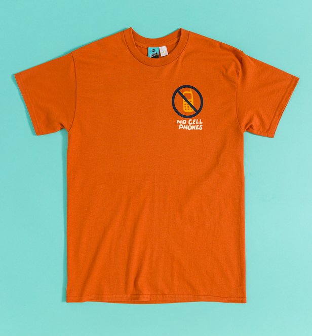 Gilmore Girls Welcome To Luke's Orange T-Shirt With Back Print