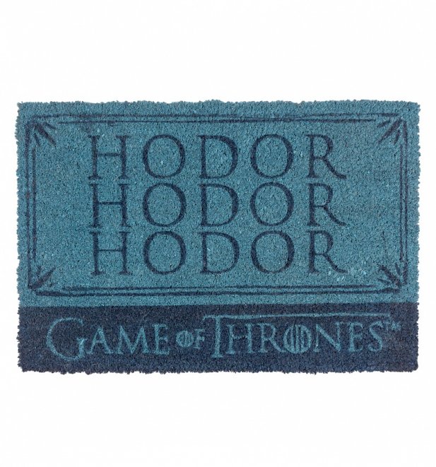 Game Of Thrones Hodor Door Mat Game Of Thrones Hodor Door Mat