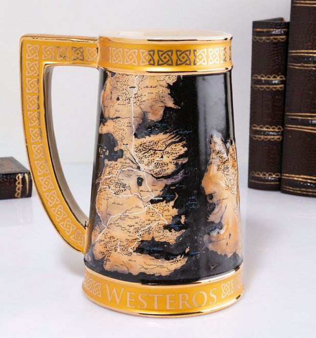 Game Of Thrones Westeros Map Stein Mug Game Of Thrones Westeros Map Stein Mug