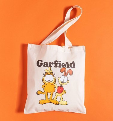 Garfield And Odie Tote Bag