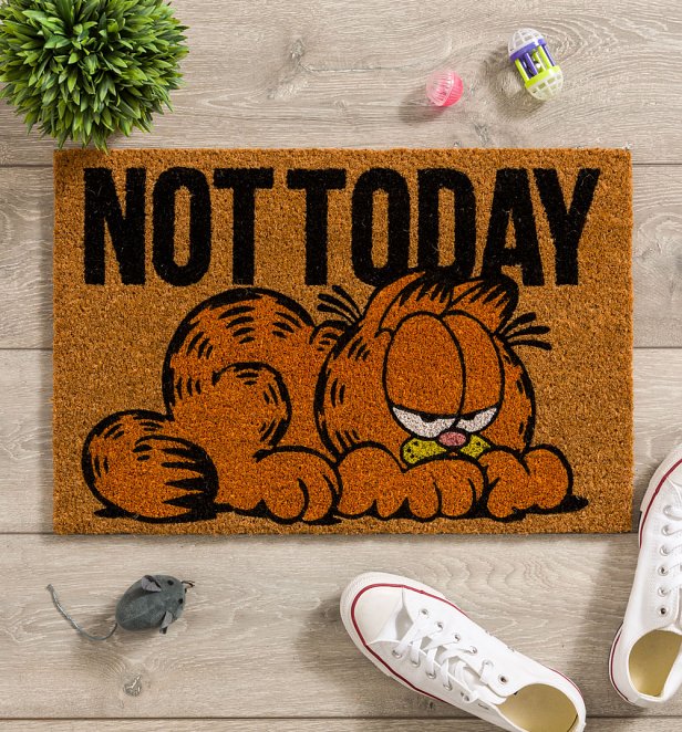 Garfield Not Today Door Mat