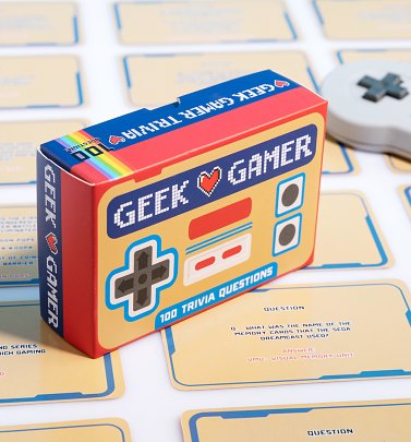 Geek Gamer Trivia Kartenspiel 
