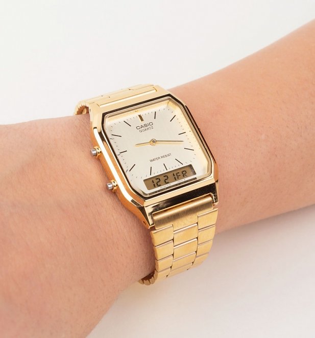 casio dual time watch vintage