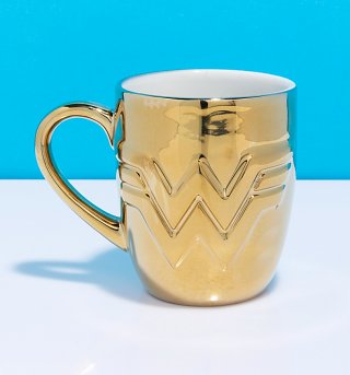Gold Wonder Woman 1984 Logo Mug Gold Wonder Woman 1984 Logo Mug