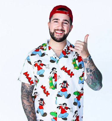 Goofy Movie Max Button Up Shirt from Cakeworthy Goofy Movie Max Button Up Shirt from Cakeworthy