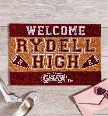 Grease Rydell High Door Mat Grease Rydell High Door Mat