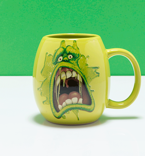 Green Ghostbusters Slimer Oval Mug Green Ghostbusters Slimer Oval Mug