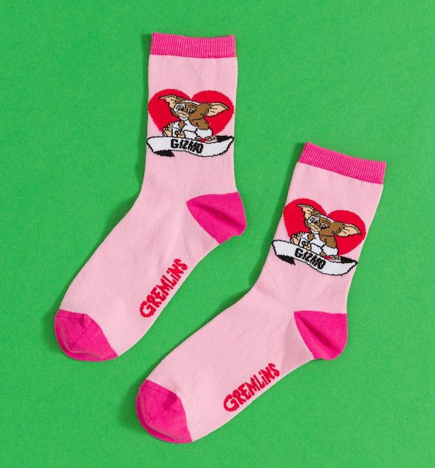 Gremlins Cute Gizmo Heart Socks Gremlins Cute Gizmo Heart Socks