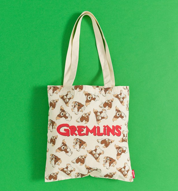 Gremlins Gizmo All Over Print Shopping Bag