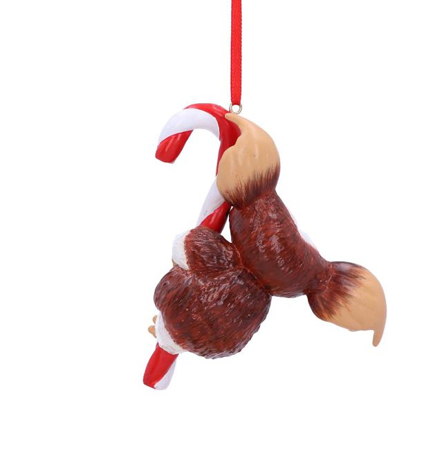 Gremlins Gizmo Candy Cane Hanging Ornament 11cm