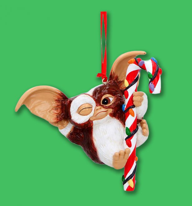 Gremlins Gizmo Festive Candy Cane Hanging Decoration Gremlins Gizmo Festive Candy Cane Hanging Decoration