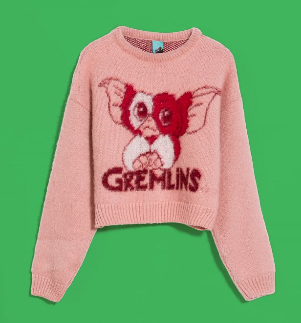 Gremlins Gizmo Fluffy Knitted Boxy Jumper Gremlins Gizmo Fluffy Knitted Boxy Jumper