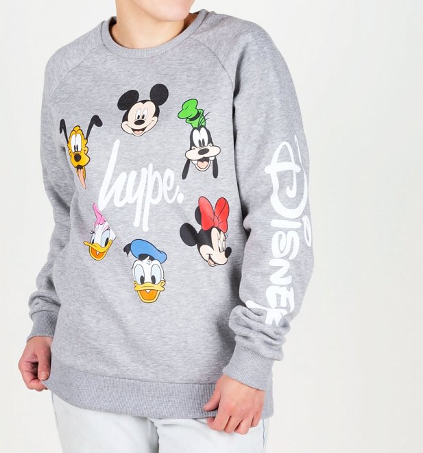 Disney Characters Crewneck Sweater from Hype