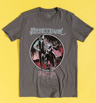 Grey Fleetwood Mac Rumours Vintage T-Shirt