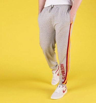Grey Harry Potter Hogwarts Stripe Joggers Grey Harry Potter Hogwarts Stripe Joggers
