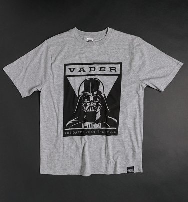 Grey Star Wars Darth Vader T-Shirt Grey Star Wars Darth Vader T-Shirt