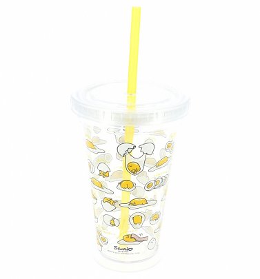 Gudetama Beaker With Straw Gudetama Beaker With Straw
