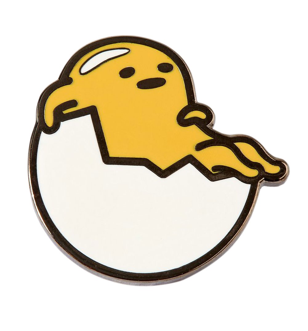 Gudetama Just Chillin' Enamel Pin from Punky Pins