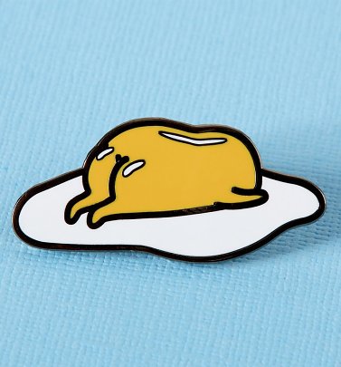 Gudetama Sleepy Enamel Pin from Punky Pins Gudetama Sleepy Enamel Pin from Punky Pins