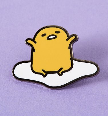 Gudetama Yawn Enamel Pin from Punky Pins Gudetama Yawn Enamel Pin from Punky Pins