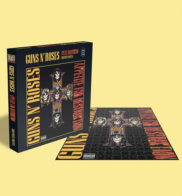 Guns N Roses Appetite For Destruction 500 Piece Jigsaw Puzzle from Rock Saws