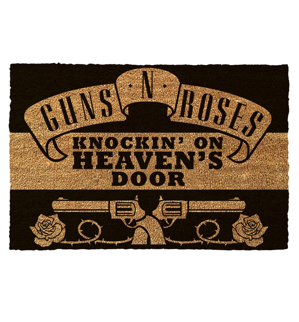Guns N Roses Knockin On Heaven S Door Door Mat