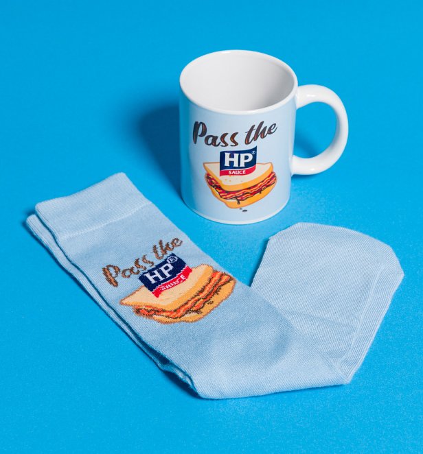HP Sauce Mug and Socks HP Sauce Mug and Socks
