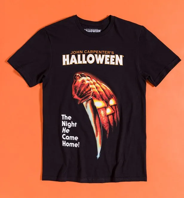 Halloween Movie Poster Black T-Shirt