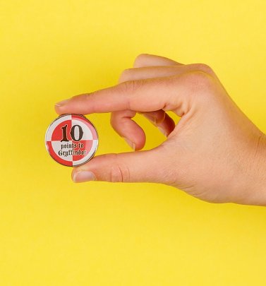 Harry Potter 10 Points to Gryffindor Enamel Pin Badge Harry Potter 10 Points to Gryffindor Enamel Pin Badge