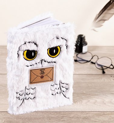 Harry Potter A5 Plush Hedwig Notebook Harry Potter A5 Plush Hedwig Notebook