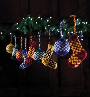 Harry Potter Christmas Decorations Knitting Kit