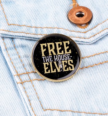 Harry Potter Dobby Free The House Elves Pin Badge Harry Potter Dobby Free The House Elves Pin Badge