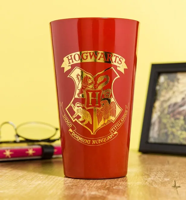 Harry Potter Emblem Large Glass
