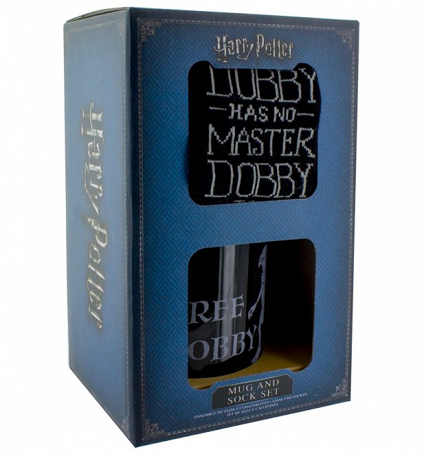 Harry Potter Free Dobby Mug And Socks Set Harry Potter Free Dobby Mug And Socks Set
