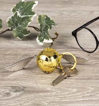 Harry Potter Golden Snitch 3D Keyring Harry Potter Golden Snitch 3D Keyring