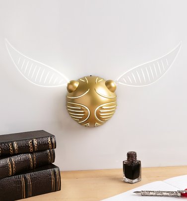 Harry Potter Golden Snitch Wall Light Harry Potter Golden Snitch Wall Light